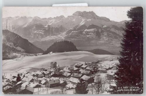 1854 Leysin - Stadtbild