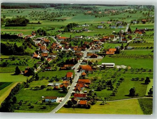 9556 Affeltrangen Foto AK Fliegeraufnahme