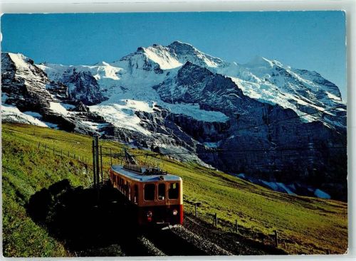 Jungfraubahn - Jungfraubahn Kleine Scheidegg mit Jungfrau
