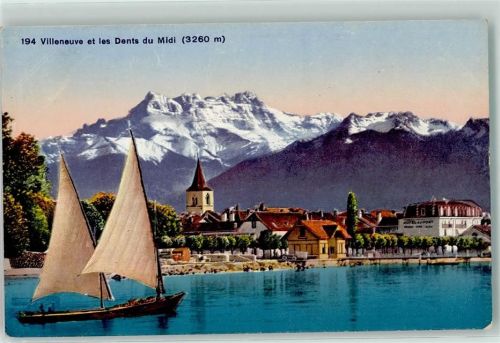 1844 Villeneuve VD - Dents du Midi