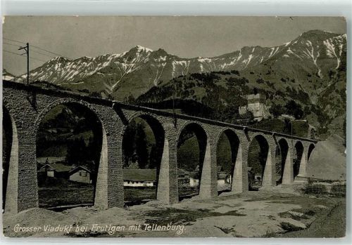 3714 Frutigen 1914 - Viadukt Tellenburg