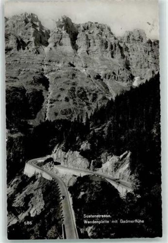 Sustenstrasse - Wendenplatte Gadmerflühe