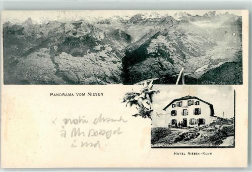 Niesen 1909 - Hotel Niesen Kulm