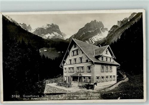 9050 Appenzell - Gasthaus Pension zum Sämbriersee