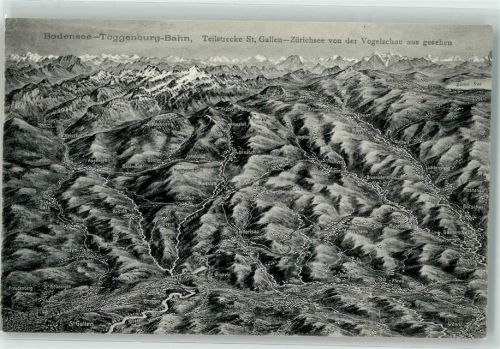 Toggenburg - Vogelschau