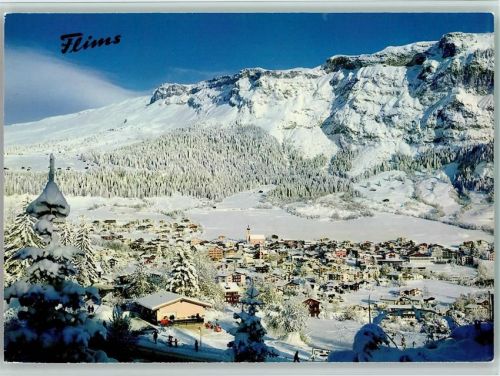 7017 Flims Dorf - Luftaufnahme