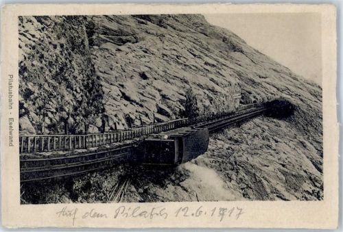 Pilatus 1917 - Bergbahn Eslewand Pilatus