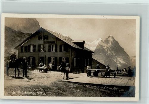 Grosse Scheidegg 1924 - Hotel Grosse Scheidegg