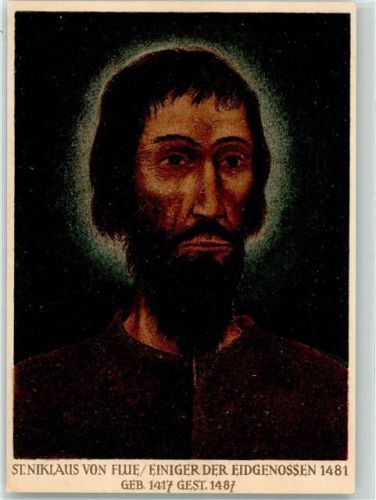 6072 Sachseln - St Niklaus von der Flue Einiger der Eidgenossen 1481