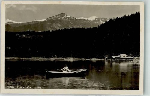 7018 Flims Waldhaus - Caumasee Ruderer