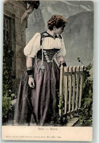 3000 Bern Berne - Trachtenmädchen