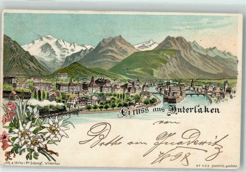 3800 Interlaken 1897 Gebrauchsspuren