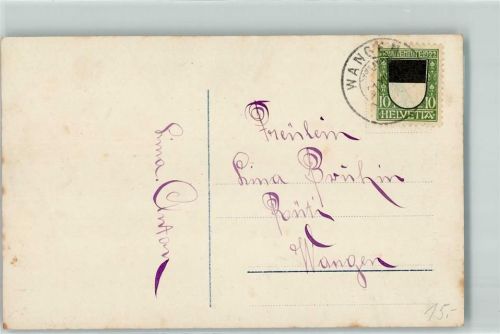 Wangen Dübendorf seltene Briefmarke Phila Schweiz