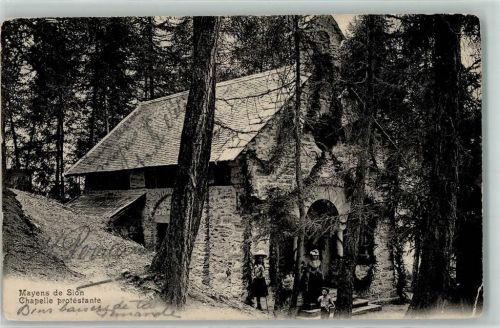 1992 Les Mayens-de-Sion 1904 Gebrauchsspuren Ev Kapelle