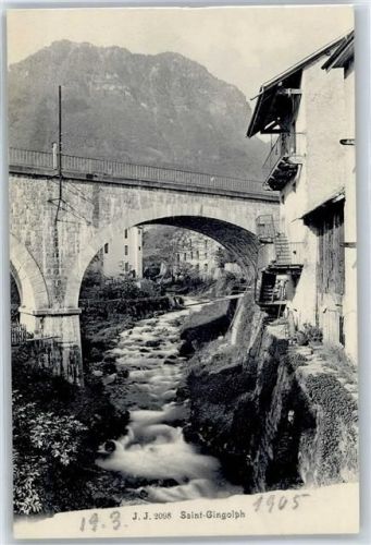 1898 St-Gingolph - Dorfpartie