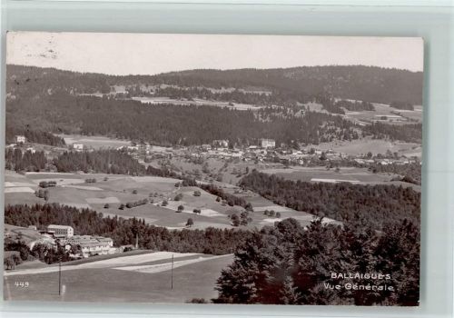 1338 Ballaigues 1924 - Vue generale