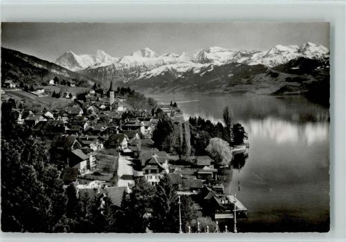 3652 Hilterfingen - Thunersee Eiger Mönch Jungfrau