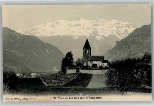 7411 Sils im Domleschg - Kirche St. Cassian