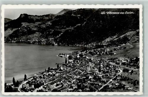 1844 Villeneuve VD - Fliegeraufnahme