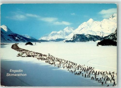 Silsersee - Skimarathon Winter