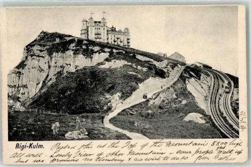 6410 Rigi Kulm 1904 - Hotel