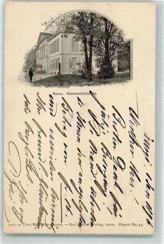 5000 Aarau 1897 - Kantonsbibliothek
