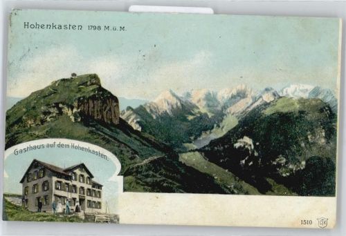 9057 Weissbad - Gasthaus auf dem Hohenkasten