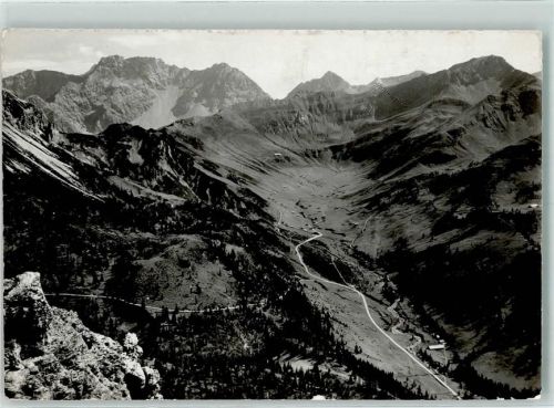 1957 - Malbuntal mit Sareiser Joch AK
