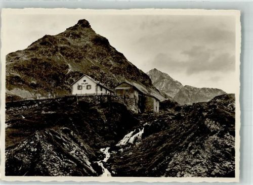 Julier Foto AK Julier Hospiz Piz Valetta