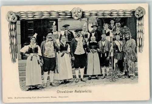 1907 - Obwalder Älplerkilbi Tracht