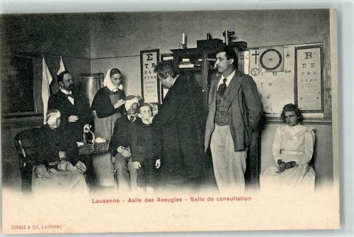 1000 Lausanne Losanna - Blindenheim Consultationszimmer