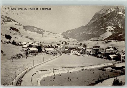 1660 Château-d´Oex - Patinage