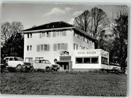 9515 Hosenruck 1966 Foto AK Hotel Nollen Auto