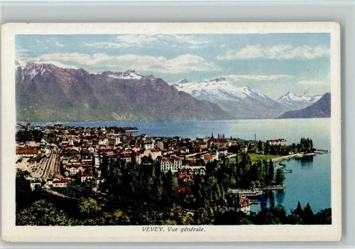 1800 Vevey - Vue generale