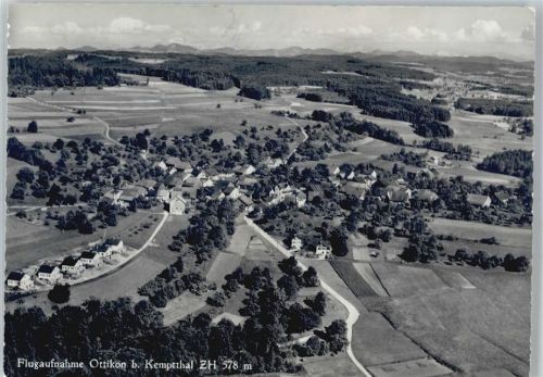 8307 Ottikon b. Kemptthal Luckhausen - Fliegeraufnahme