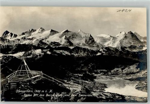 Stanserhorn Foto AK Stanserhorn Sarnersee