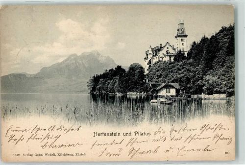 6353 Hertenstein 1903 - Pilatus Hotel