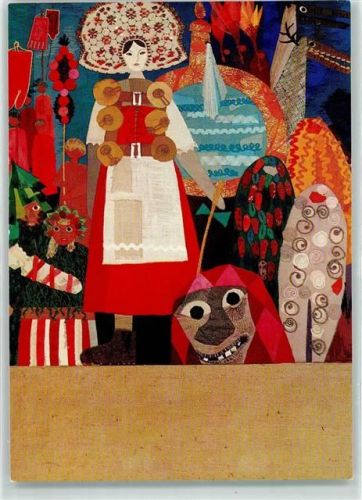 1000 Lausanne Losanna 1964 - Expo Secteur La Terre et la Foret Ländliche Sitten und Gebräuche Noemi Speiser