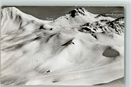 Parsenn - Parsenne-Abfahrten beim Kreuzweg