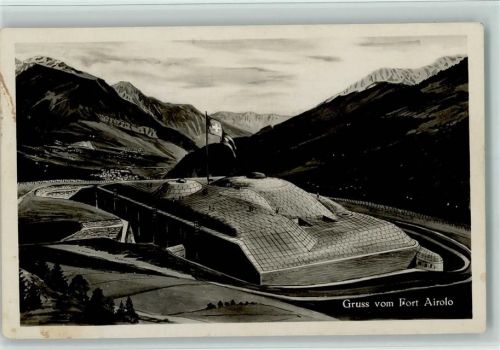 6780 Airolo 1929 Foto AK Fort Airolo AK