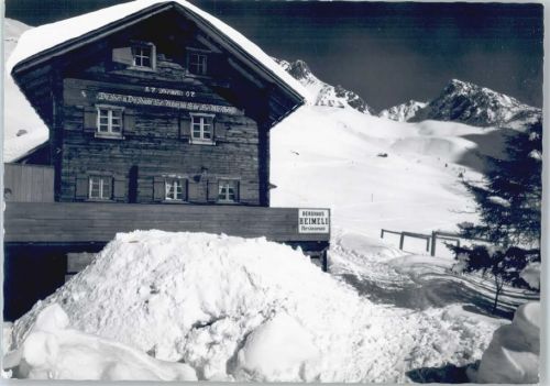 7504 Pontresina Bernina Suot - Berghaus Schnee Berg
