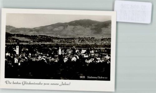 8854 Siebnen FOTO KEINE AK Foto 10cm x 7cm Neujahrswunsch