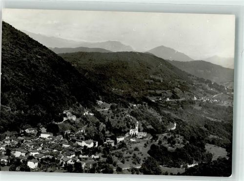 6999 Astano - Fliegeraufnahme Hotel Post