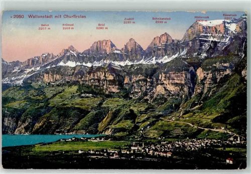 8880 Walenstadt - Churfirsten Feldpost Kaserne