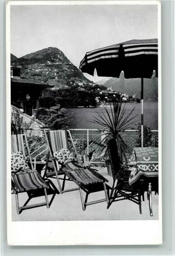 6900 Lugano - Hotel Condor Rigi Dachgarten Liegestühle