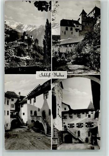 9490 Vaduz - Schloss 4-Bildaufnahme