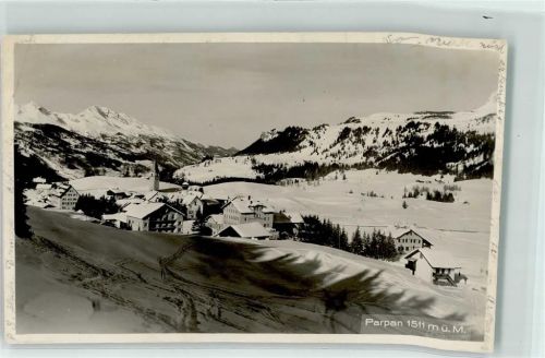 7076 Parpan Gebrauchsspuren Winter