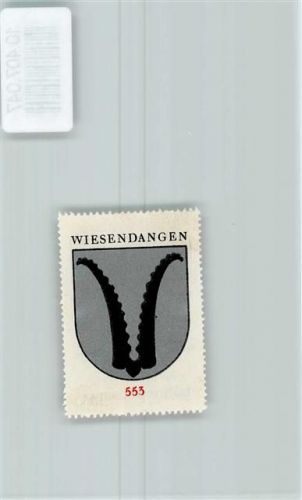 8542 Wiesendangen - Vignette Wappen Kaffee Hag 1920-1940 Bocksgehörn