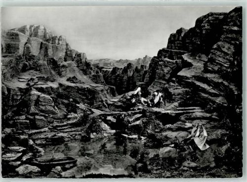 8840 Einsiedeln - Neues Diorama Bethlehem Flucht nach Ägypten