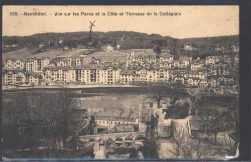 2000 Neuchâtel Neuenburg 1913 Gebrauchsspuren